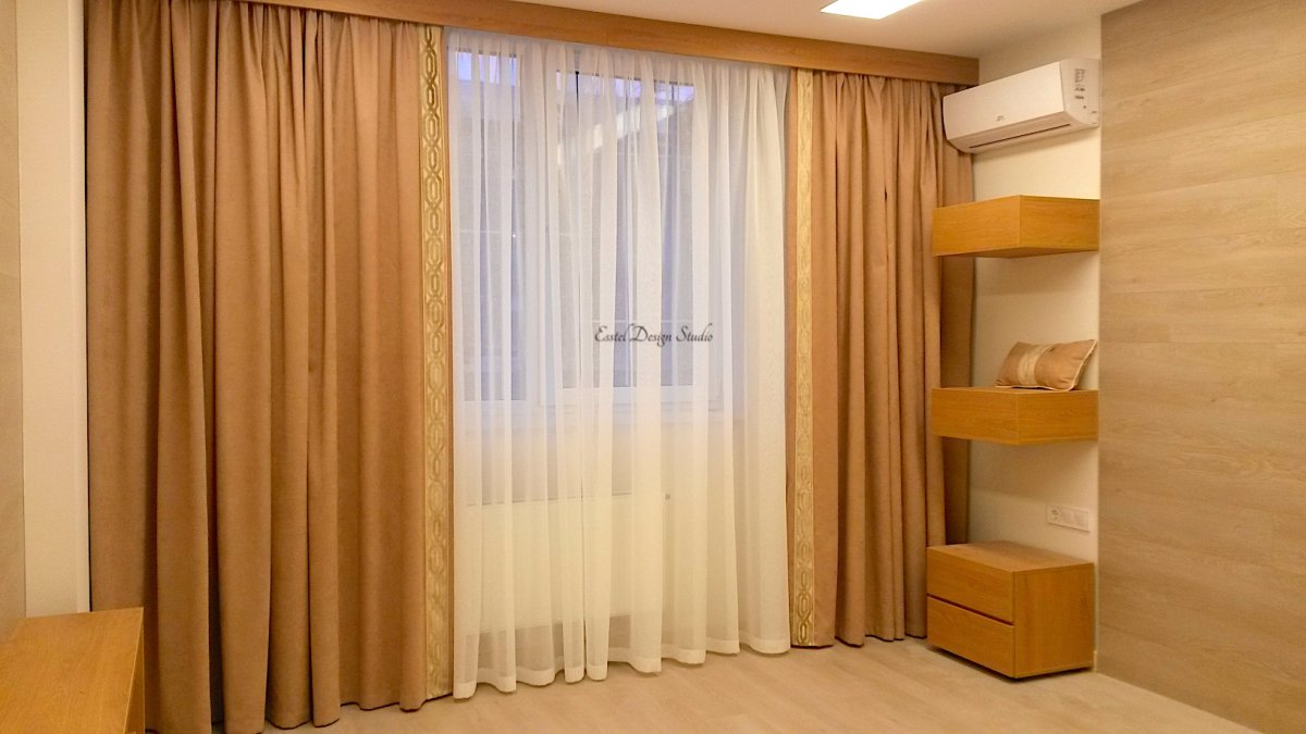 Шторы в гостиную с ольха