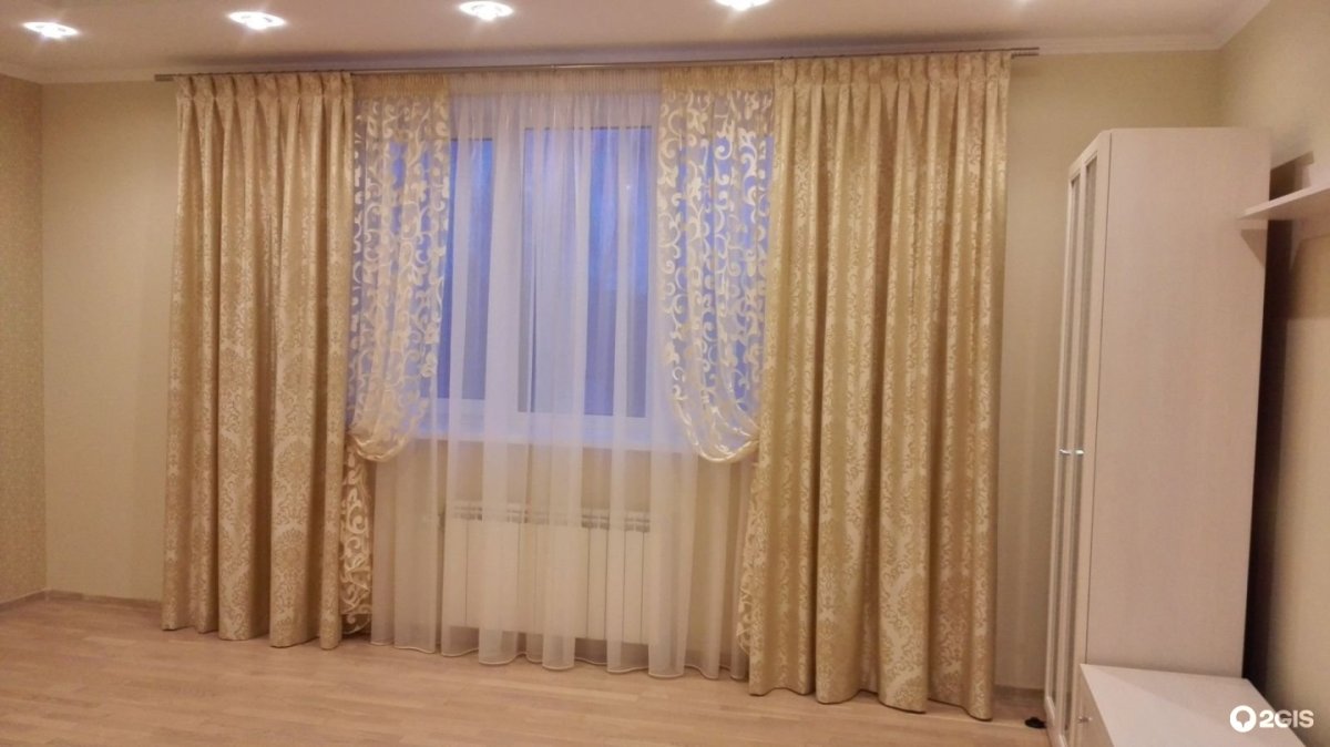 Тюль в спальную комнату