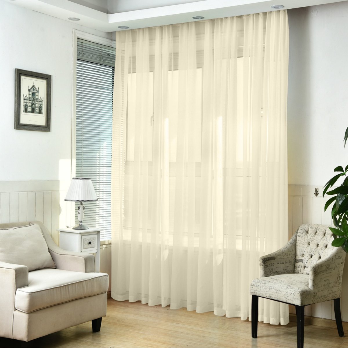 Занавески цвет шампань