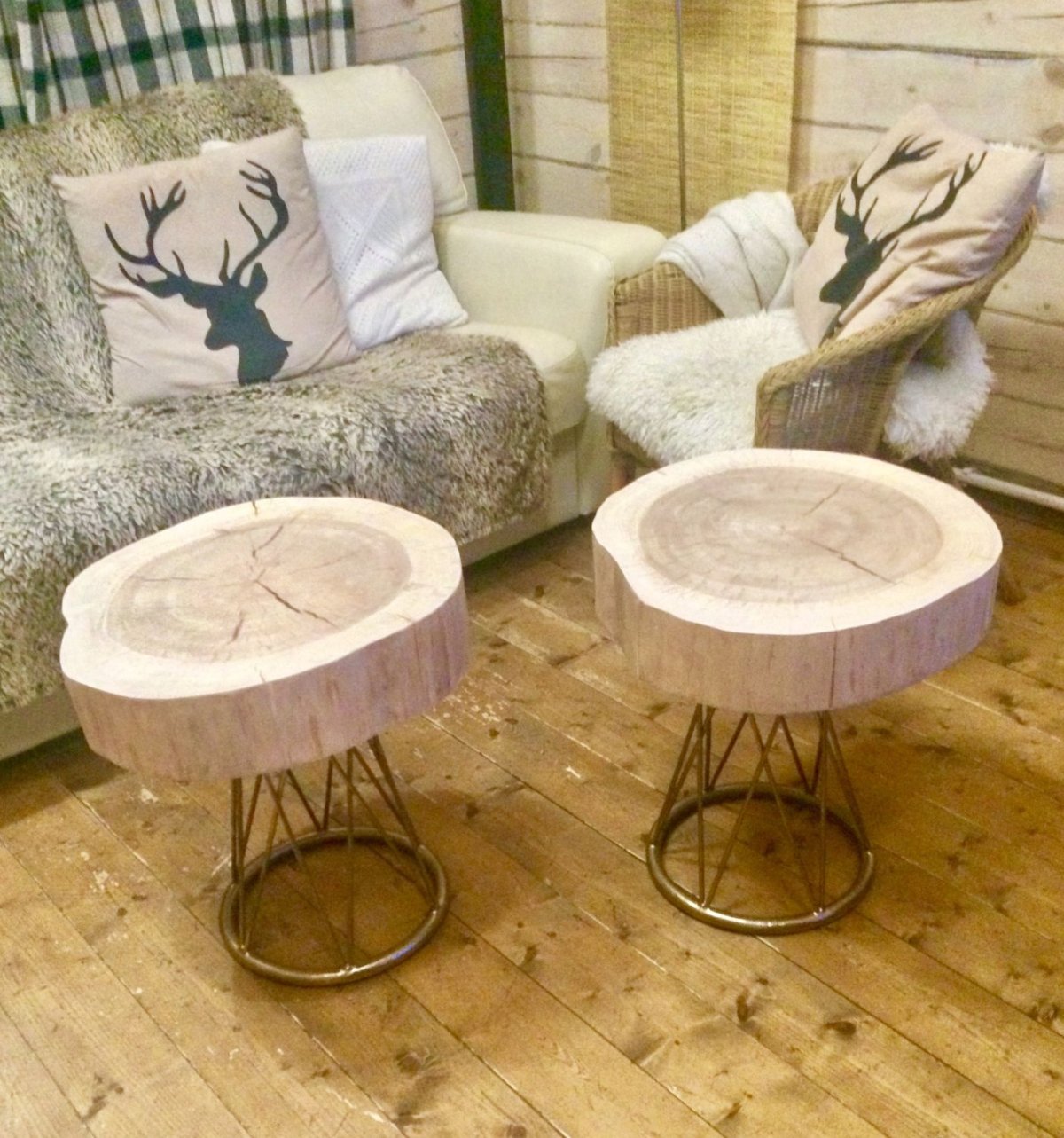 Журнальный столик слэб