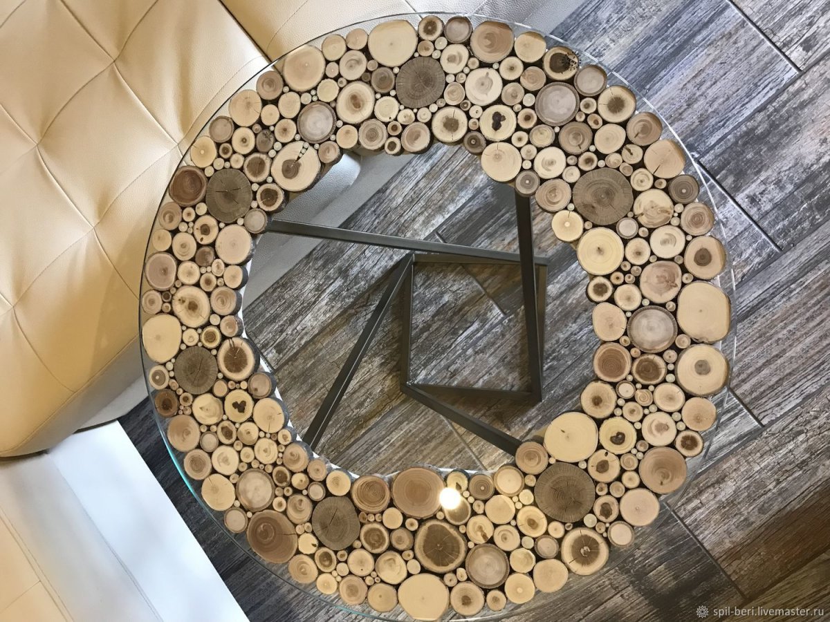 Мебель с эпоксидной смолой