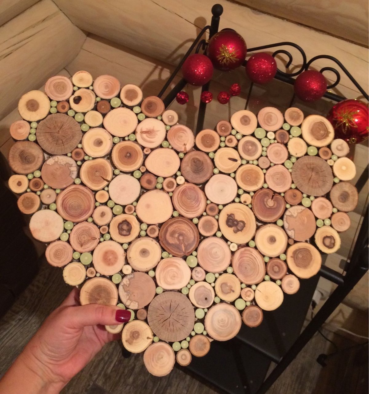 Стол из слэба рустик