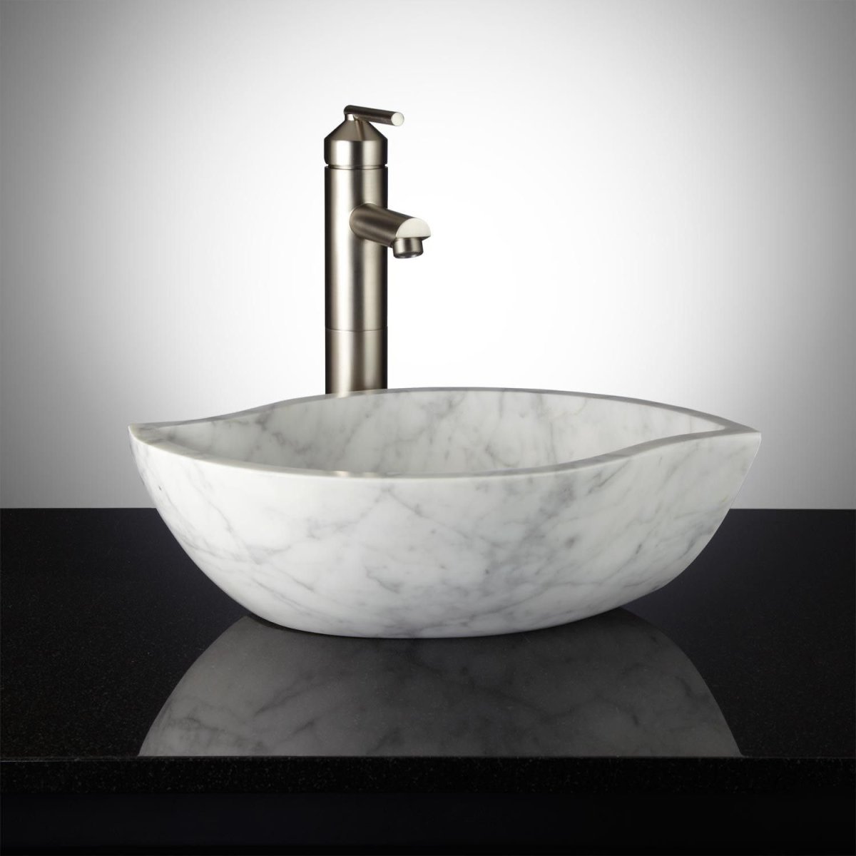 Мраморная раковина для ванной