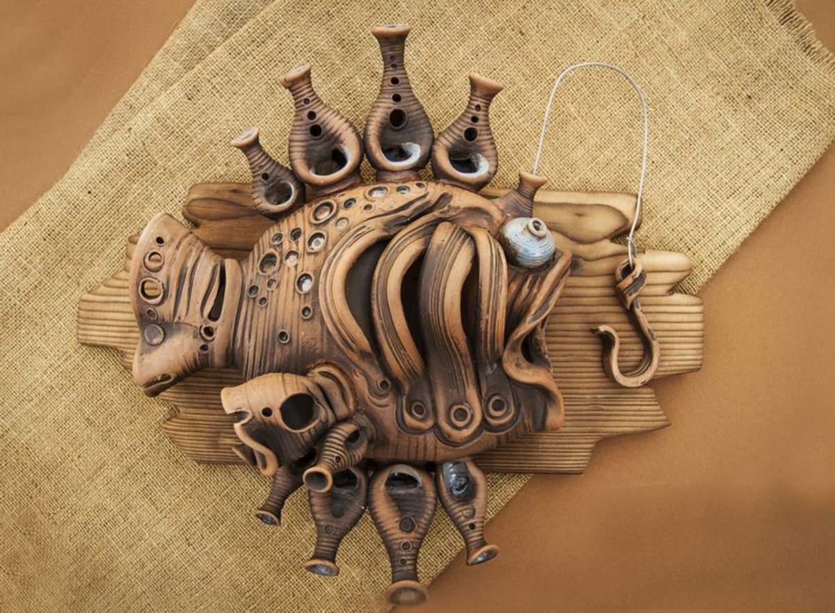 Панно из керамической плитки на кухню