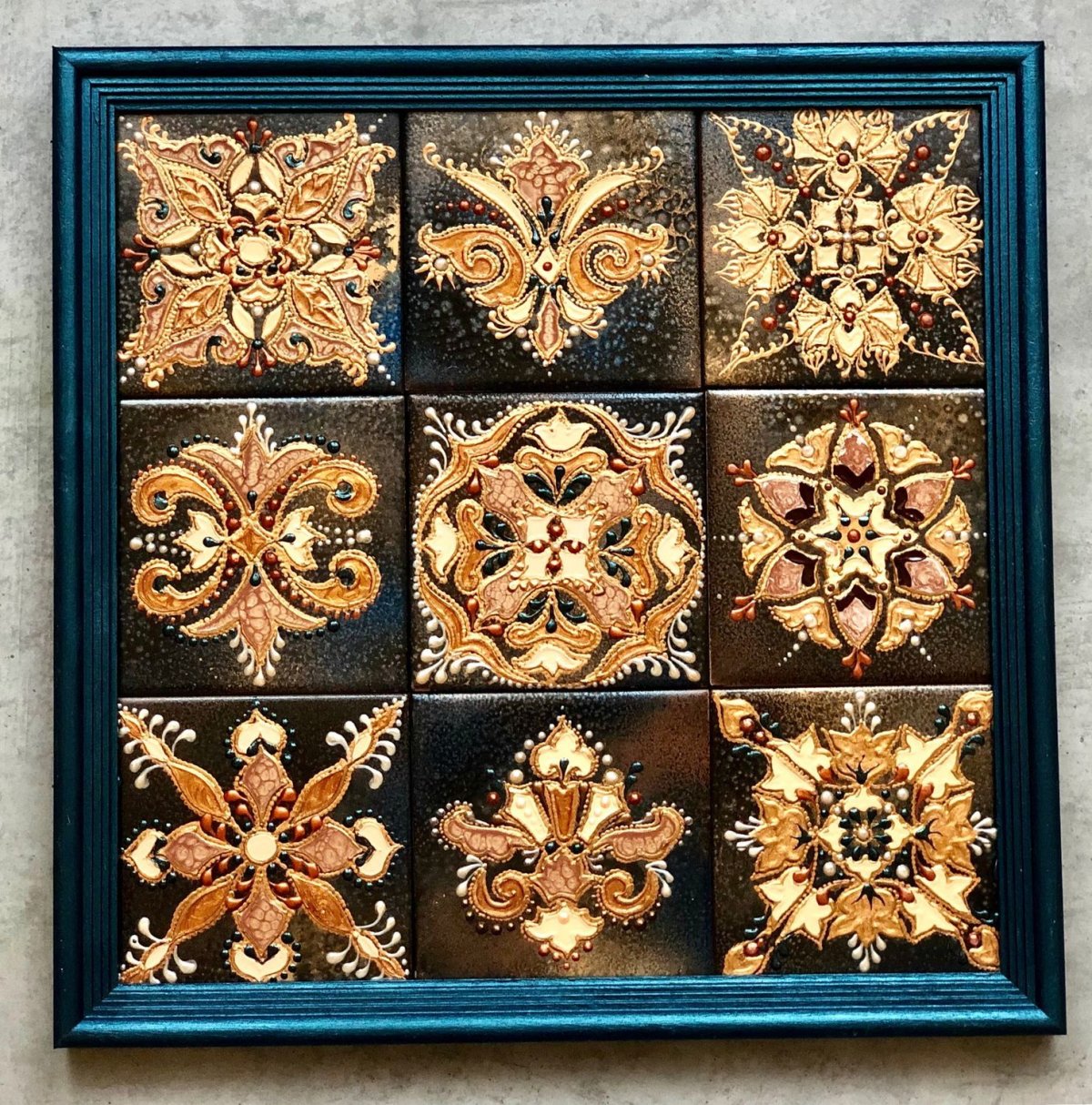 Керамика с отпечатками растений