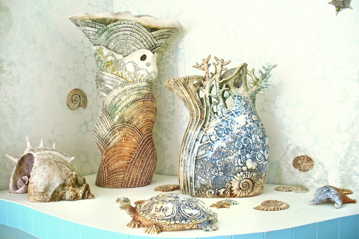 Панно из керамики