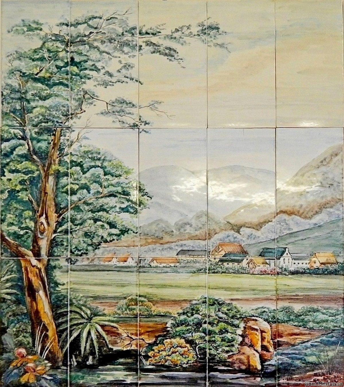 Панно керамика