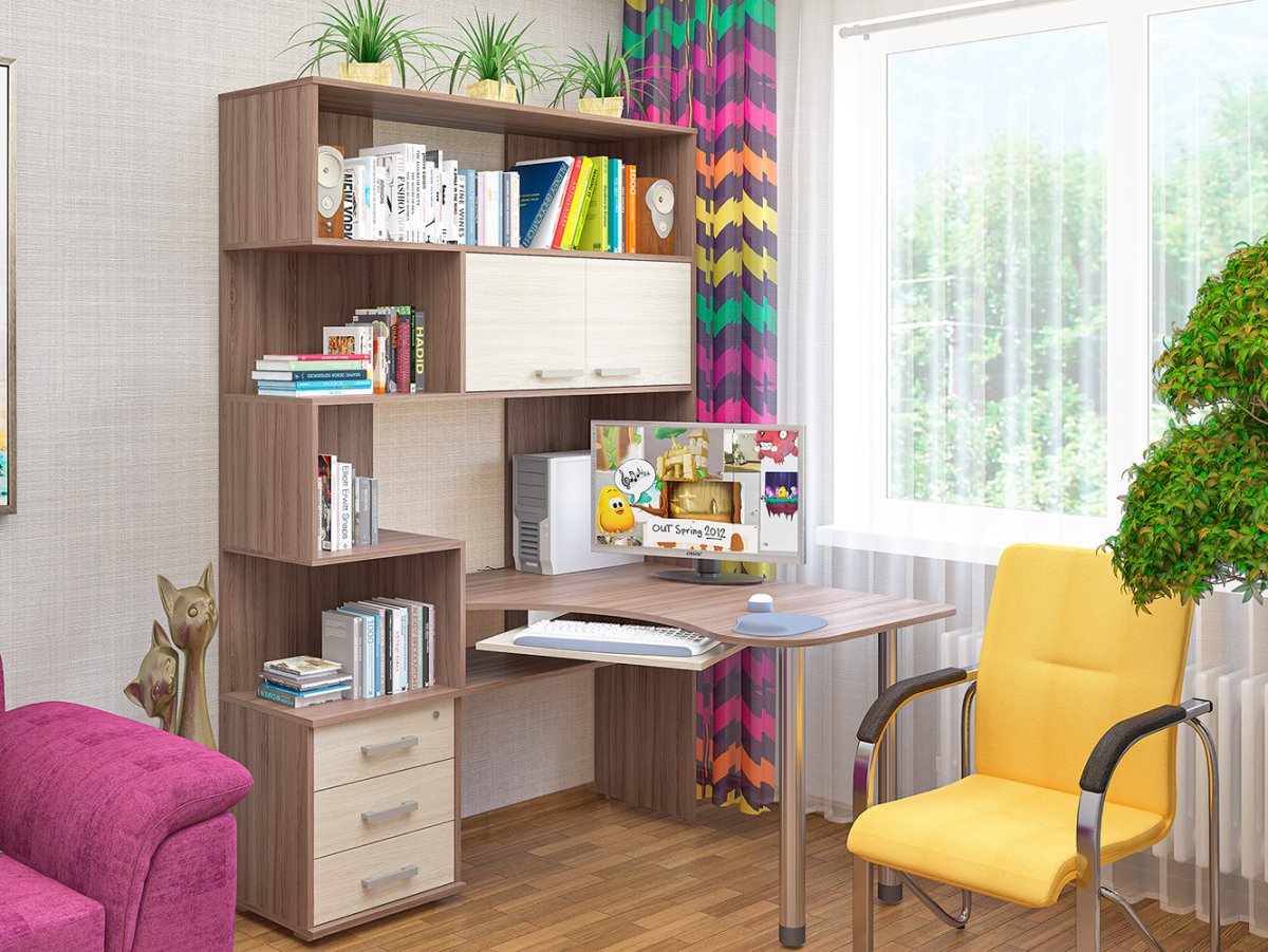 Детская с угловым столом