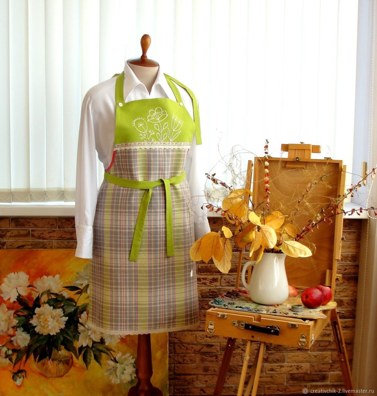 Фартук ручной работы