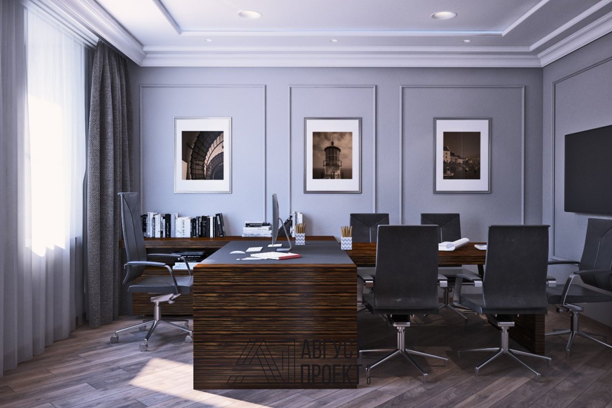 Красивый интерьер кабинета