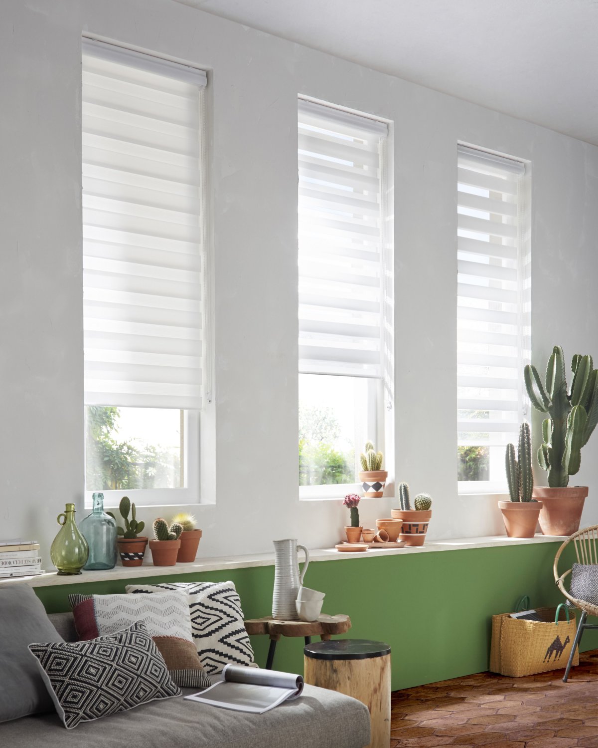 Жалюзи под цвет подоконника