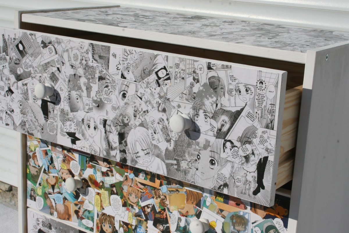 Оклеивание мебели самоклеющейся пленкой