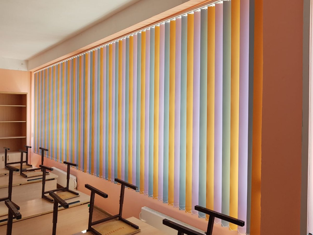 Жалюзи на панорамные окна