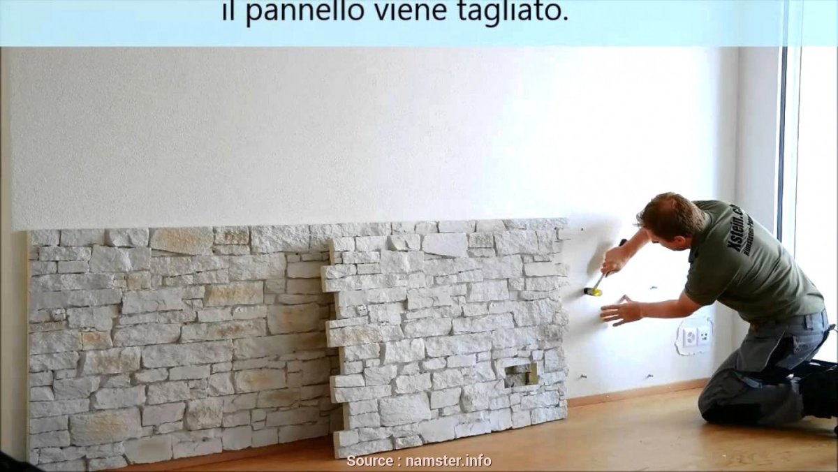 Гибкий камень для внутренней отделки стен Леруа Мерлен