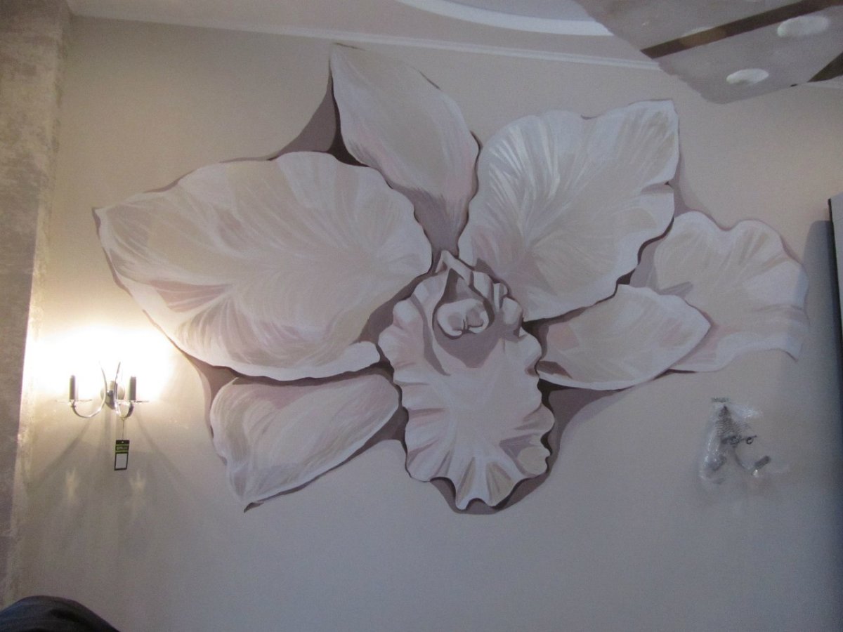 Лепнина с магнолией