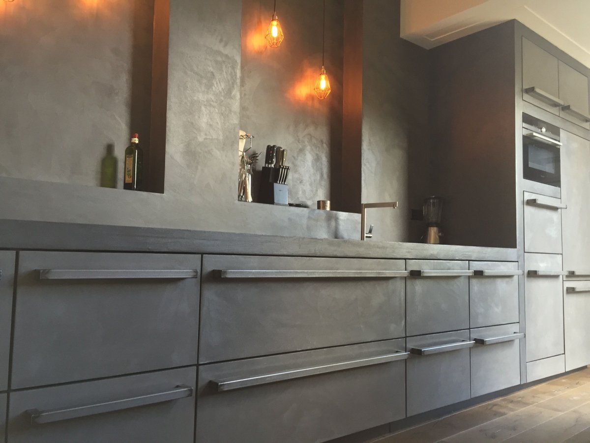 Кухня Nolte микроцемент