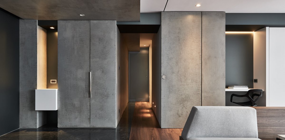 Микроцемент фасад