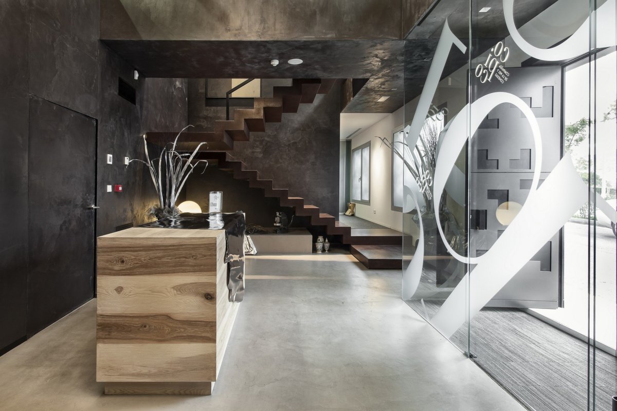 Микроцемент в стиле лофт