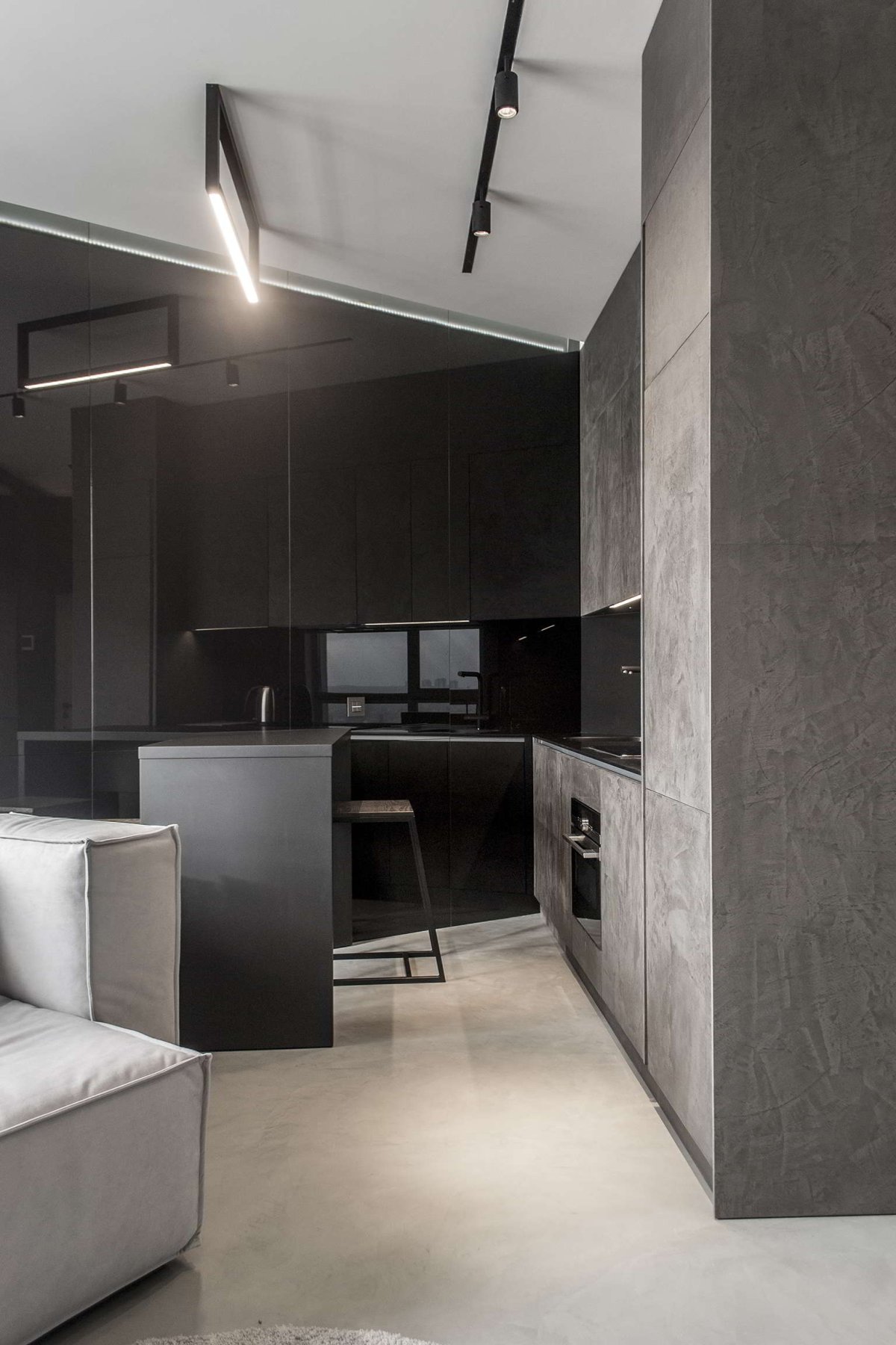 Микроцемент лофт дерево