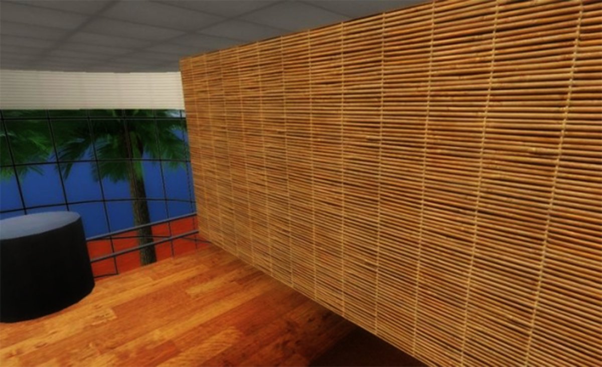 Bamboo Partition