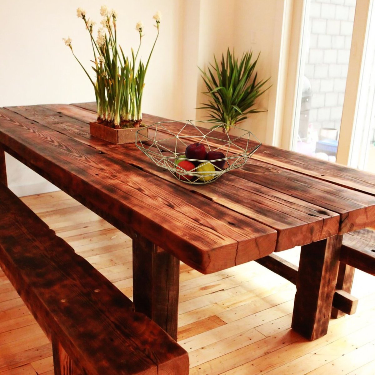 Кухонный стол в стиле рустик