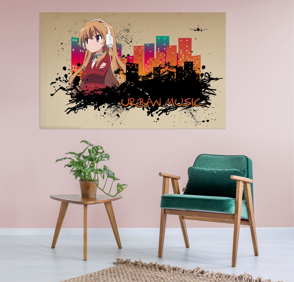 Роспись стен в японском стиле