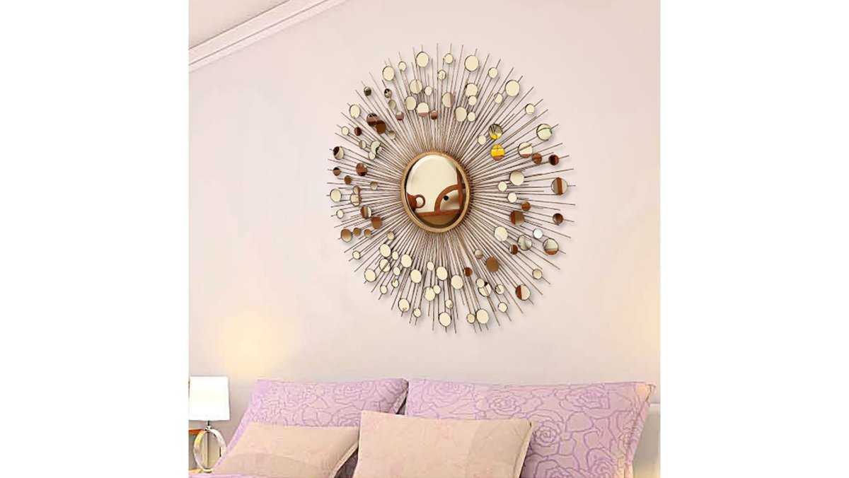 Декоративное зеркало солнце