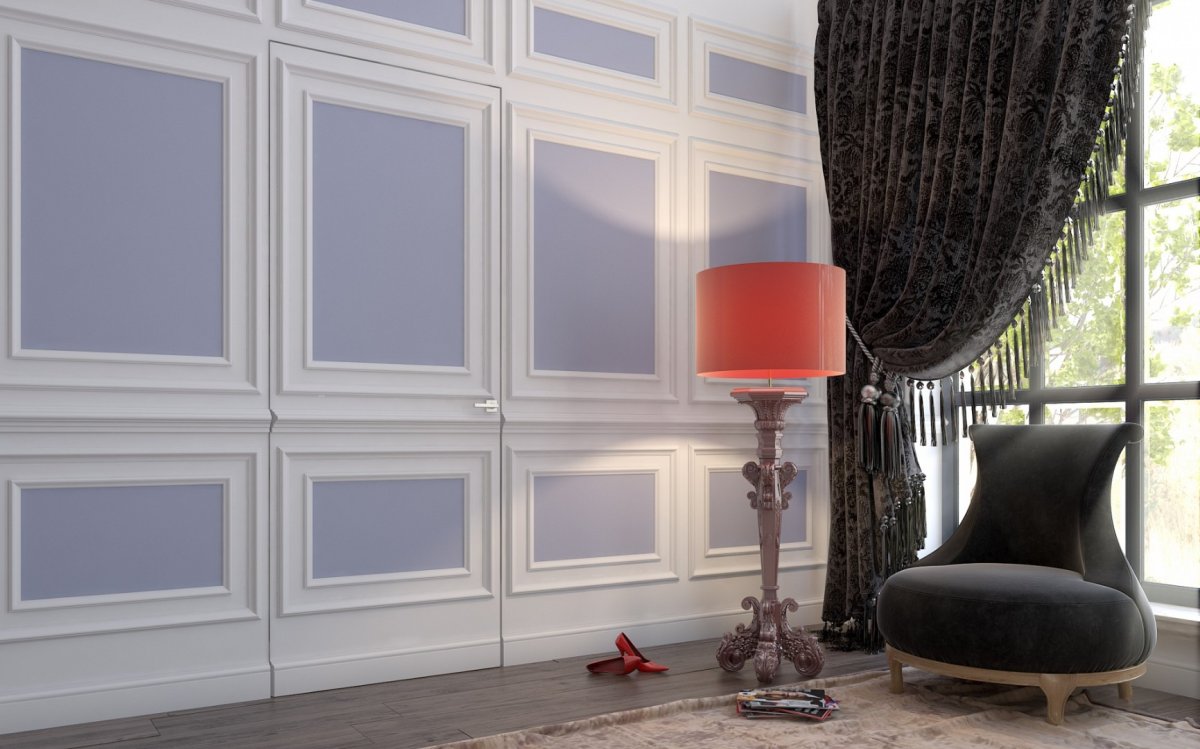 Стеновые панели в американском стиле