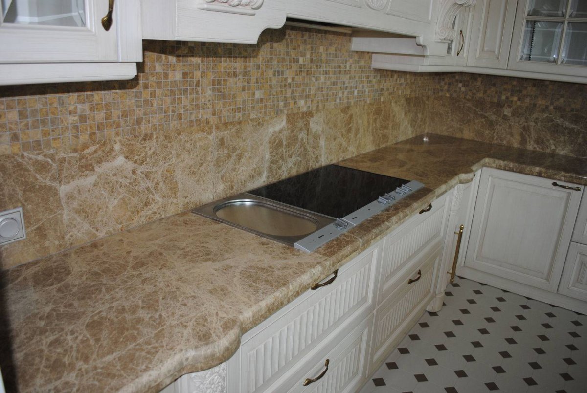 Мрамор Империал столешница кедр