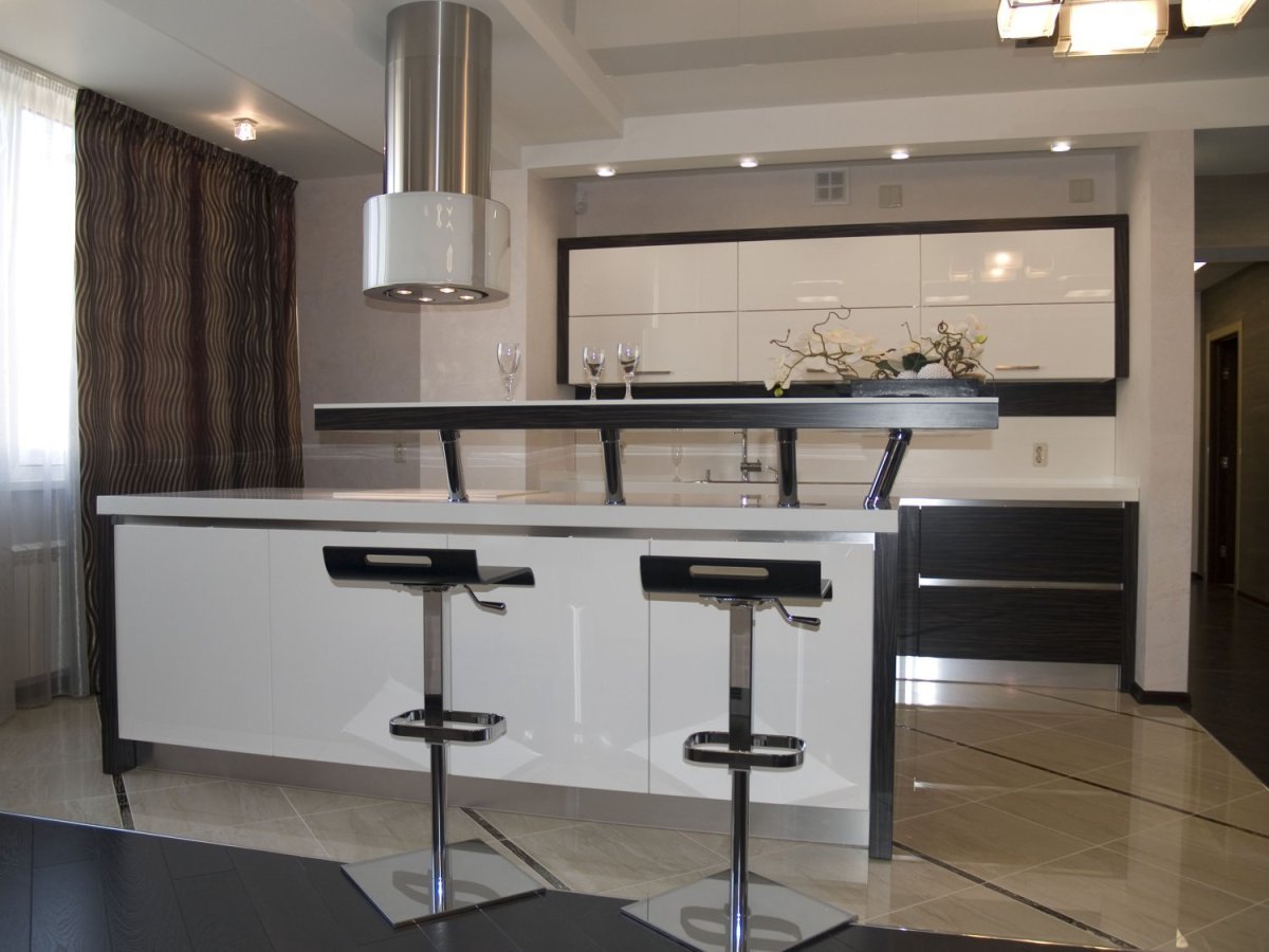 Стойка барная волна l500