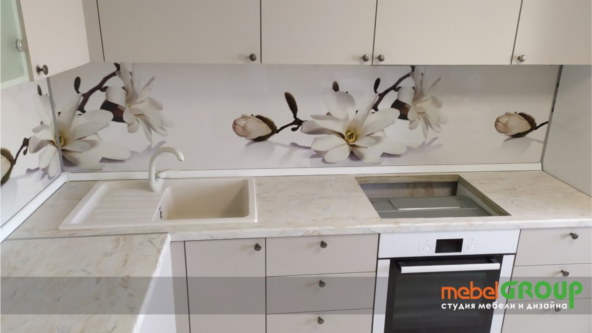 Мрамор марквина белый столешница