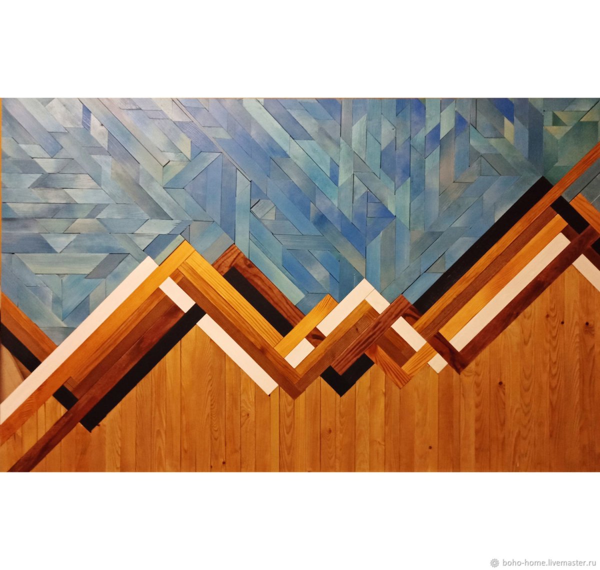 Геометрические фигуры на стене