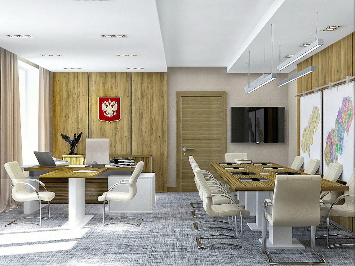 Кабинет руководителя визуализация