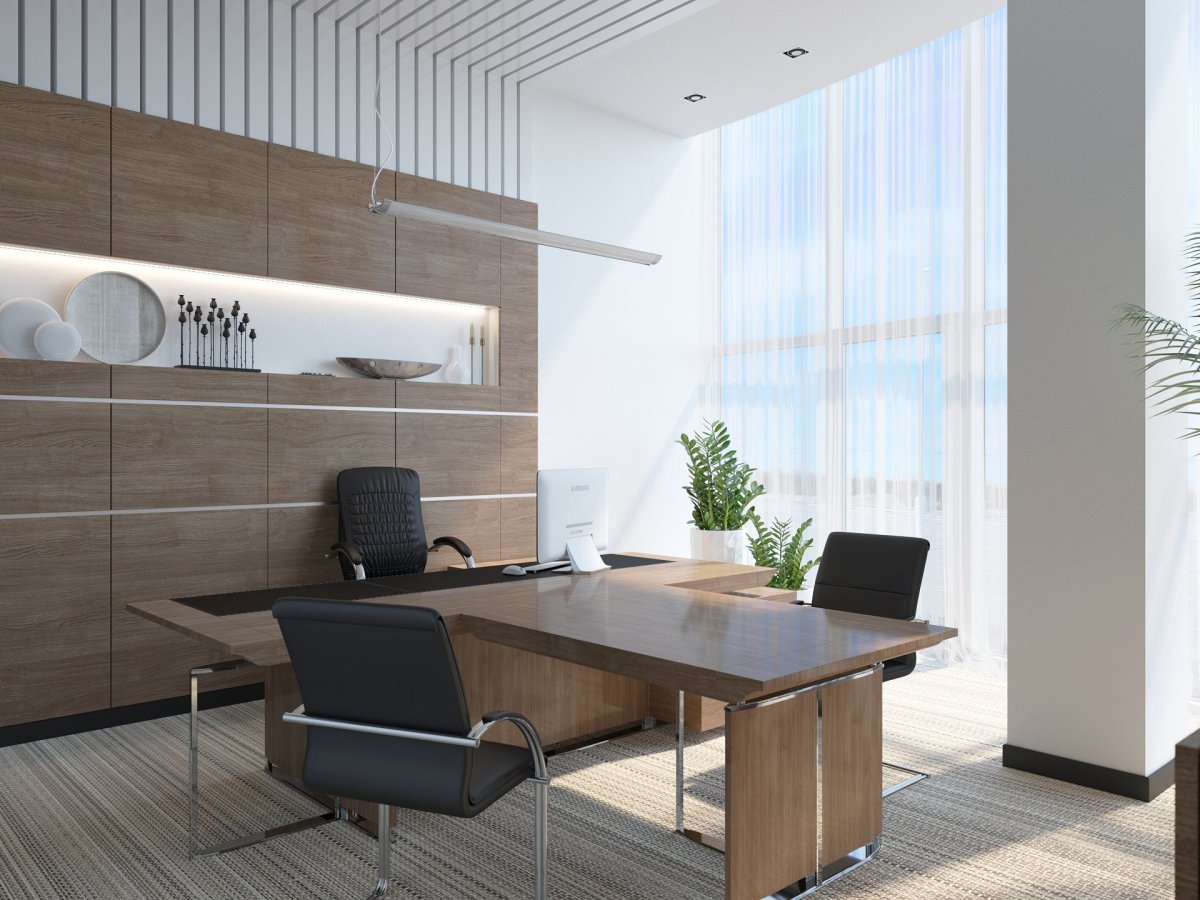 Современный кабинет руководителя