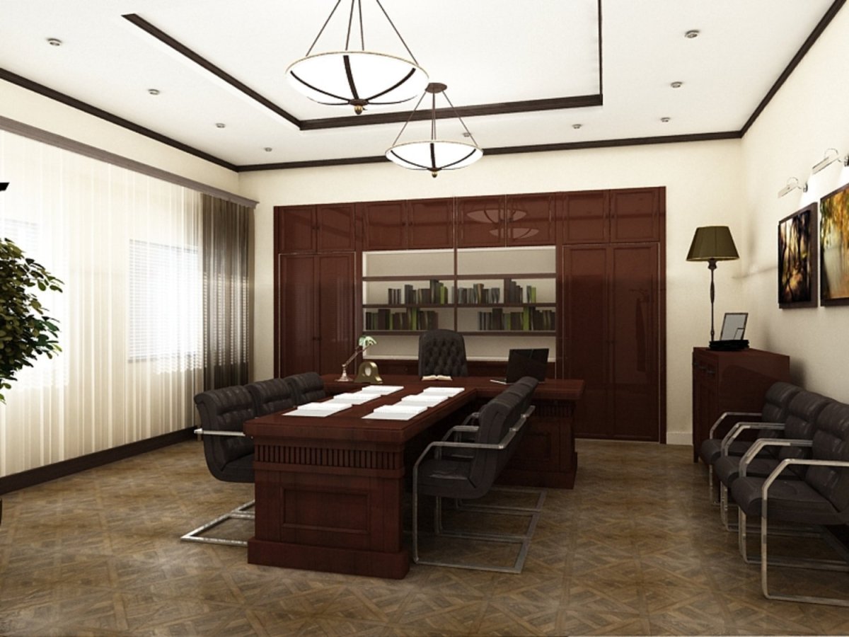 Интерьер кабинета директора школы