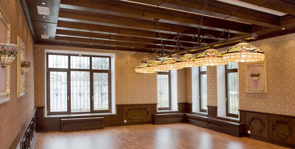 Деревянный декор в интерьере