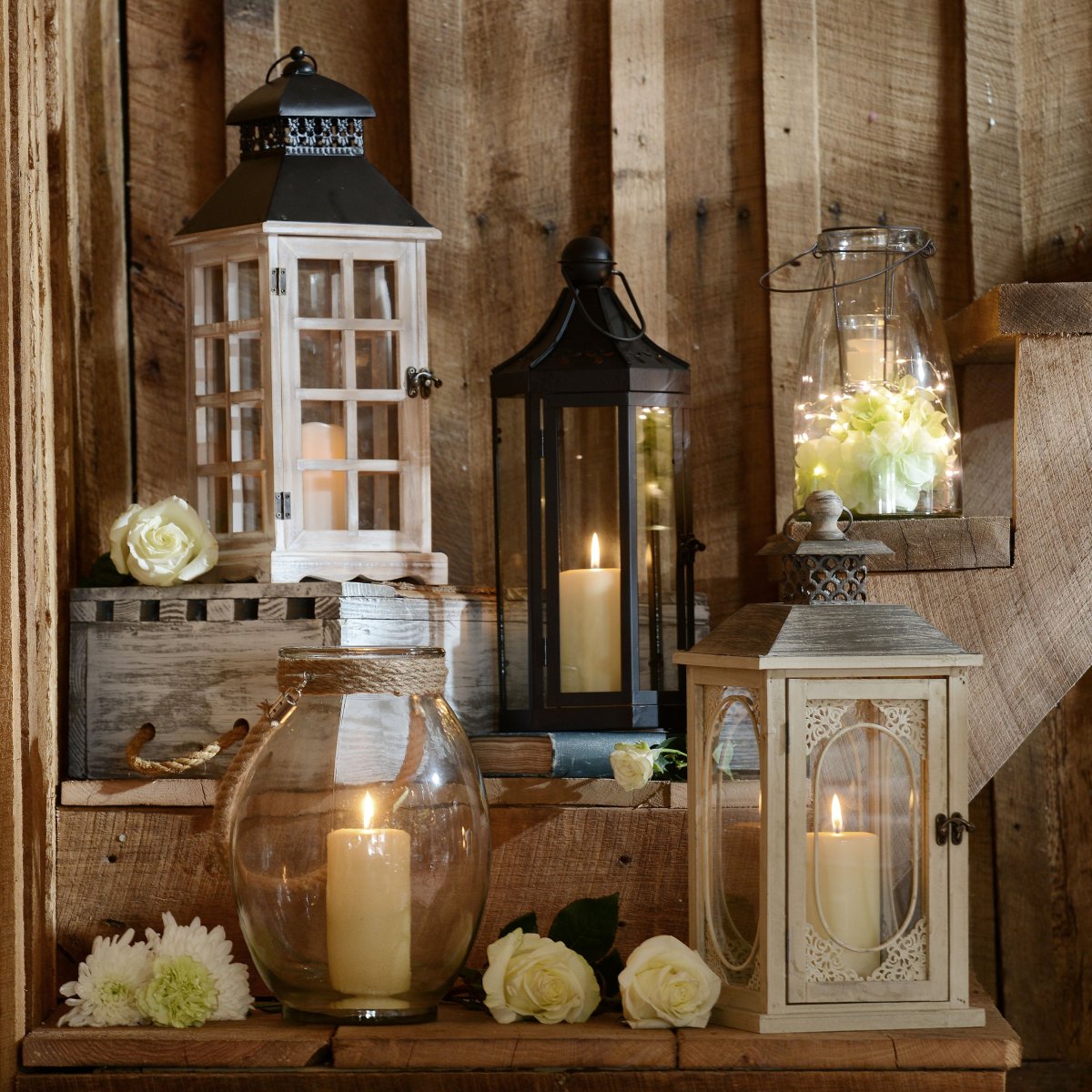 Фонарь в интерьере