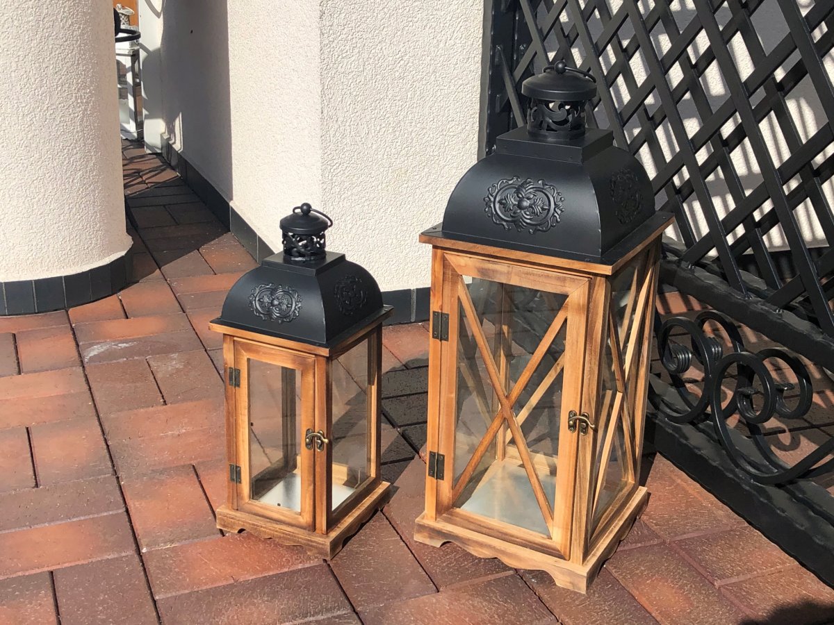 "Подсвечник-фонарь ""Родос"", большой арт.05369 01.1.1.4"