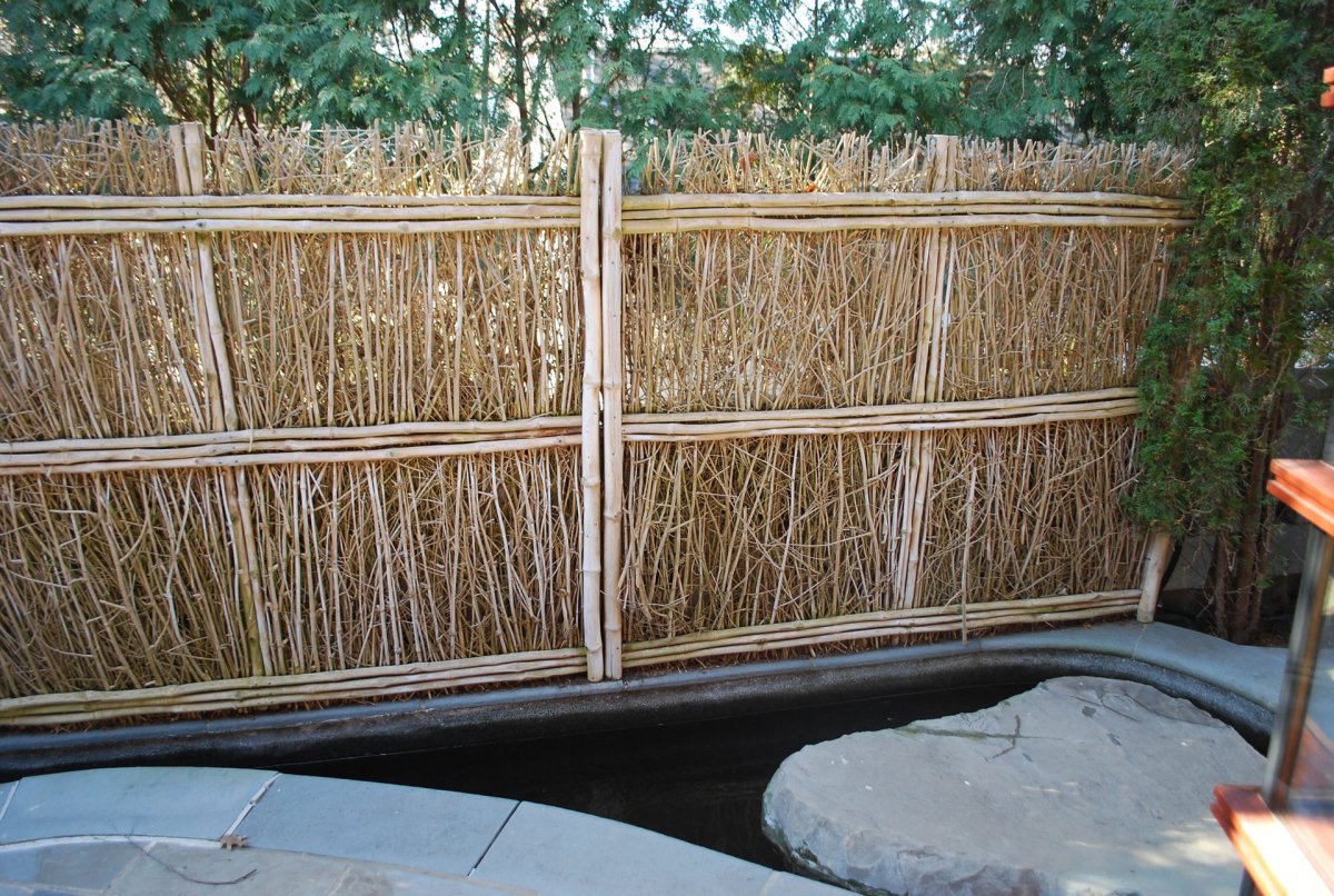 Изгородь бамбук Леруа Мерлен