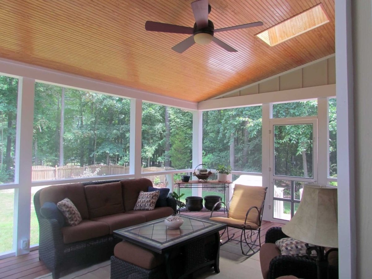 Интерьер жилой террасы