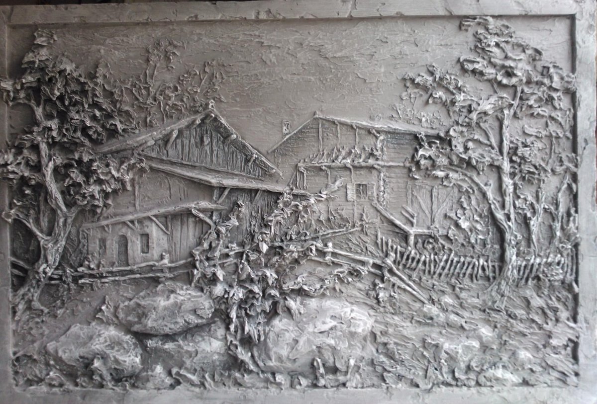 Барельеф горельеф круглая скульптура