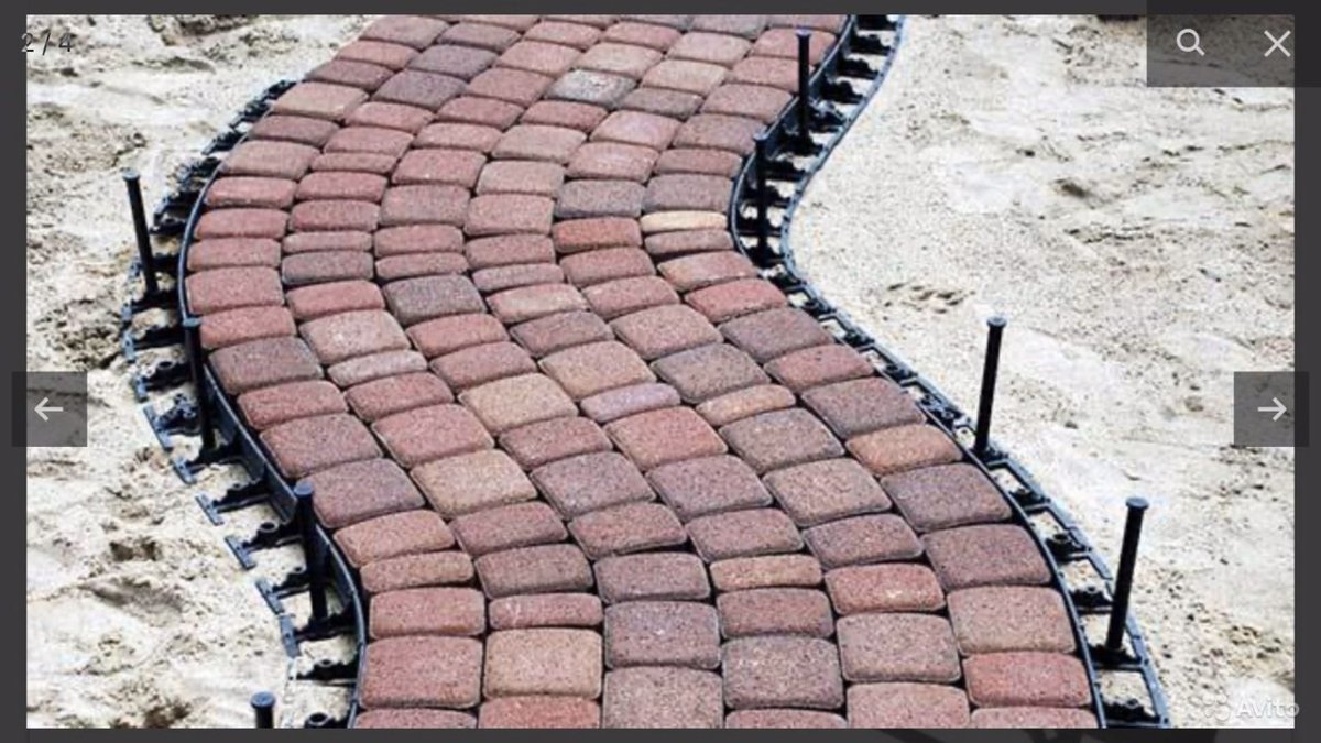 Садовый бордюр Геопласт