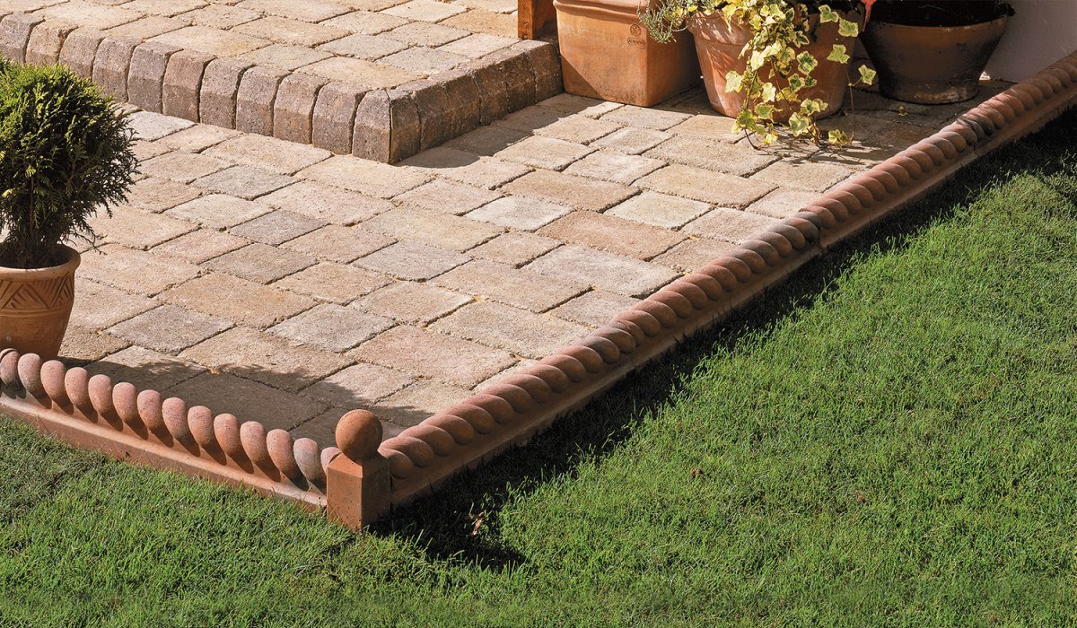 Бордюр садовый Лабиринт 3м