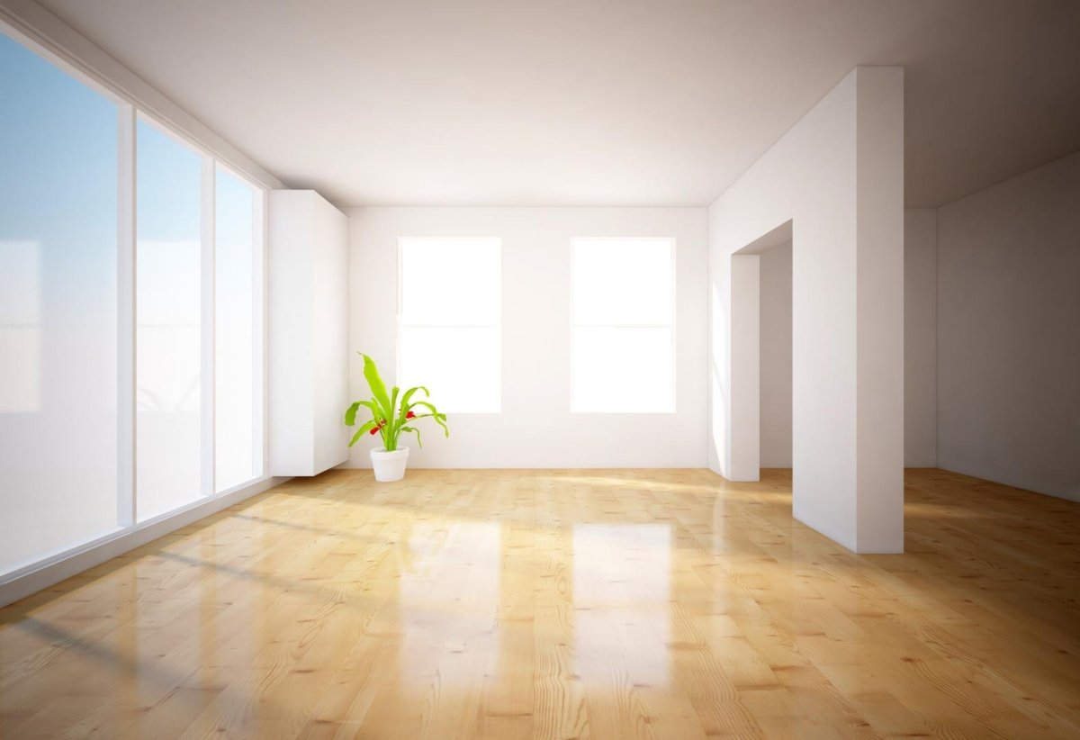 Интерьер без мебели