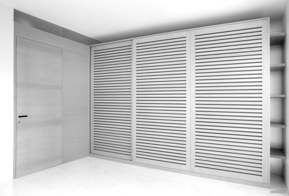 Жалюзийные двери купе