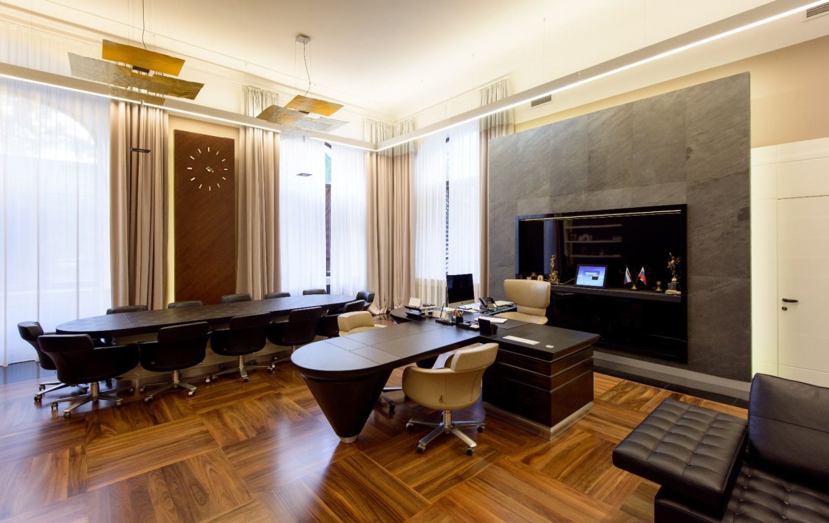 Интерьеры офиса в итальянском стиле