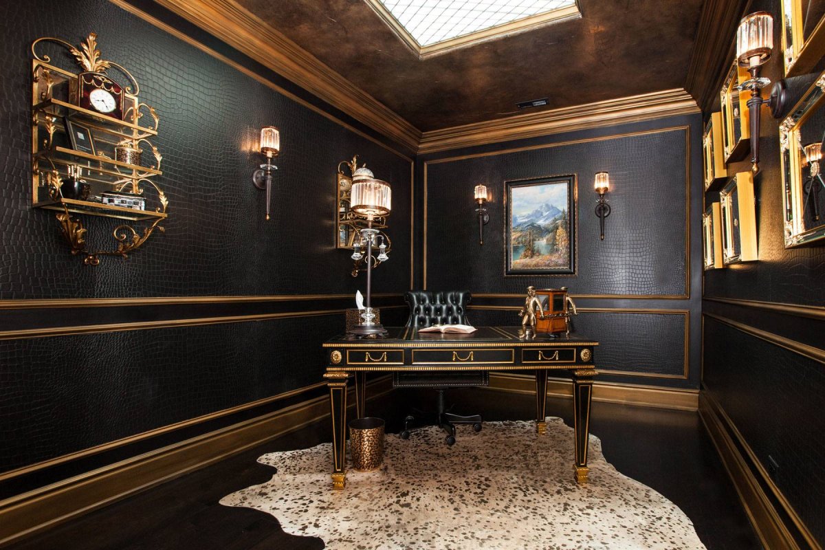 Кабинет руководителя арт деко