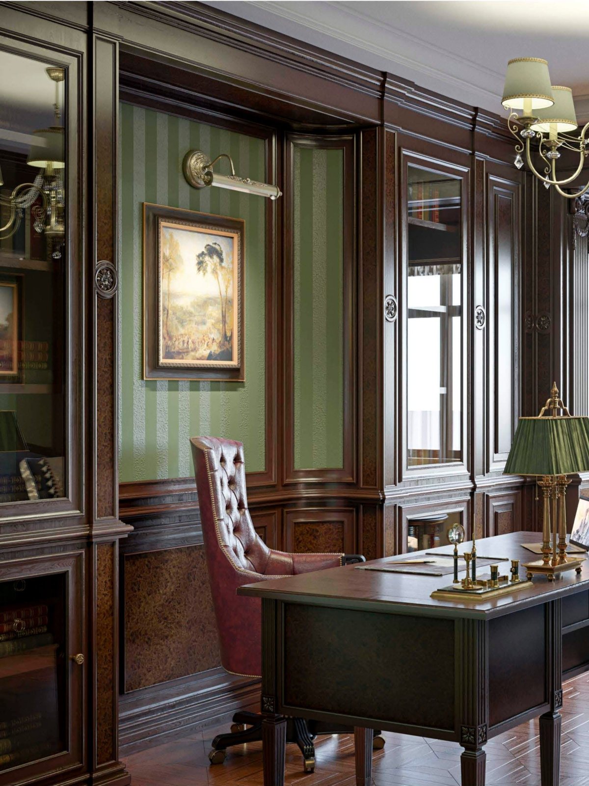 Стильный интерьер кабинета