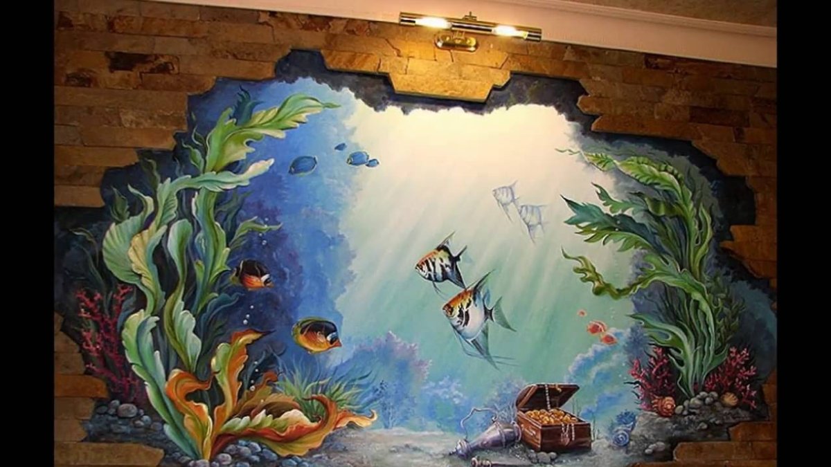 Декоративная роспись стен