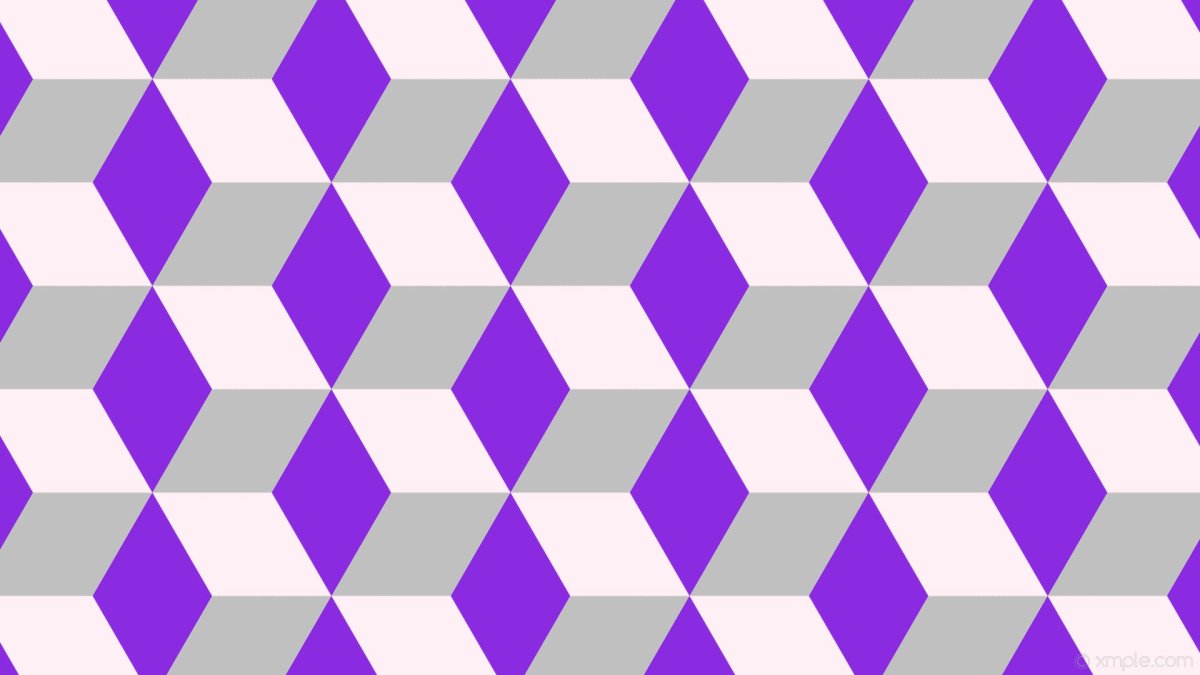 Фиолетовые геометрические узоры
